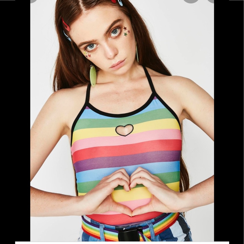 EUC Lazy Oaf Halter sz S. Dolls kill. Worn once.